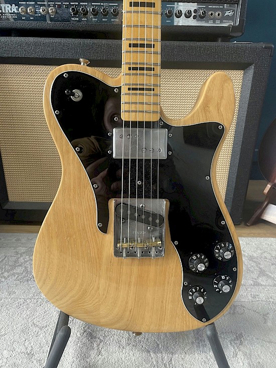 Fender Telecaster Custom de 2011 –  Naturel – Upgrade Lollar