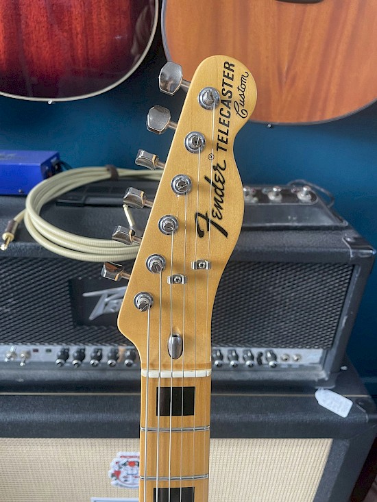 Fender Telecaster Custom de 2011 –  Naturel – Upgrade Lollar