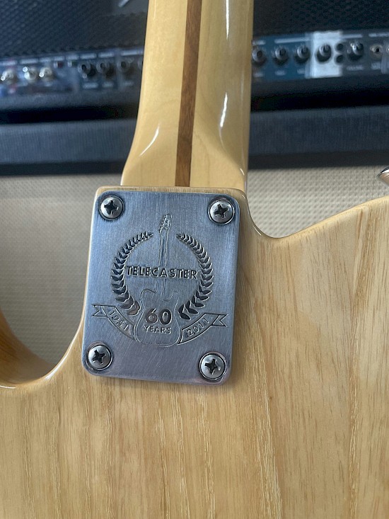 Fender Telecaster Custom de 2011 –  Naturel – Upgrade Lollar